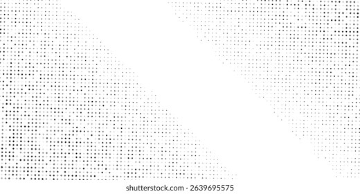 Design halftone gradient texture. Vanishing polka dot background. Repeating dots gradation pattern illustration background