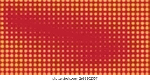 design halftone orange color pattern gradient texture with technology digital background.design
