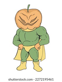 Design of Halloween hero draw
