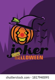 design halloween pumpkin vector illustration