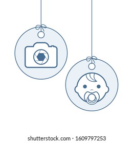 Design of handing oval card