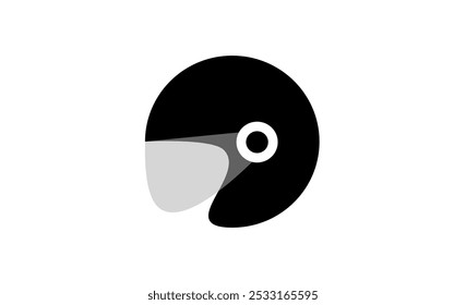 Design helmet icon or logo