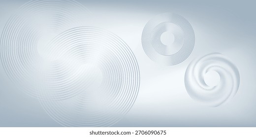 Diseño de líneas hexagonales sobre fondo gris. Línea de raya geométrica abstracta arte moderno simple