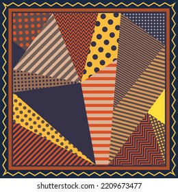 design for hijab or scarf