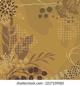 design for hijab or scarf