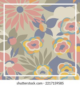design for hijab or scarf