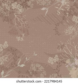 design for hijab or scarf