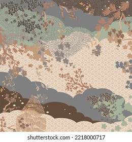 design for hijab or scarf
