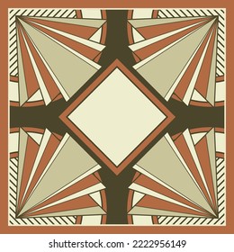 design for hijab or scarf