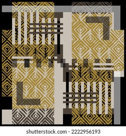 design for hijab or scarf