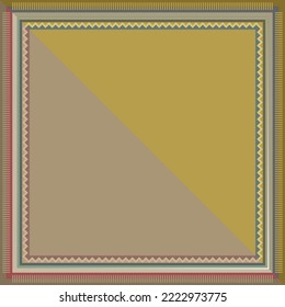design for hijab or scarf