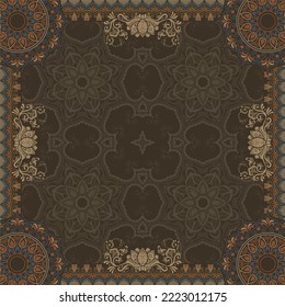 design for hijab or scarf