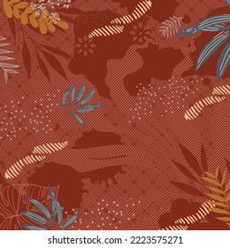 design for hijab or scarf