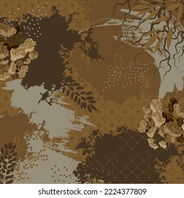 design for hijab or scarf