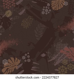 design for hijab or scarf