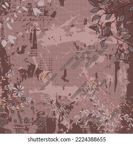 design for hijab or scarf