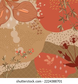 design for hijab or scarf