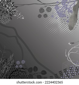 design for hijab or scarf