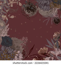 design for hijab or scarf