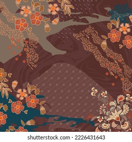 design for hijab or scarf