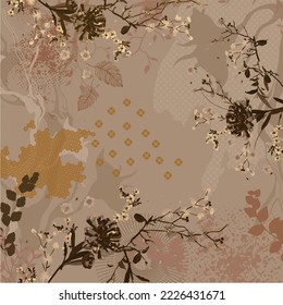 design for hijab or scarf