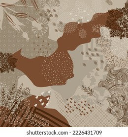 design for hijab or scarf