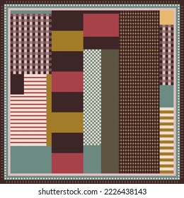 design for hijab or scarf