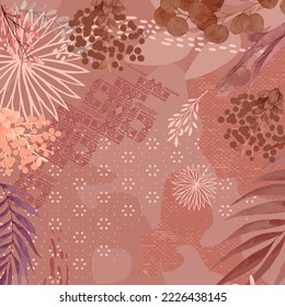design for hijab or scarf