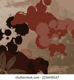 design for hijab or scarf