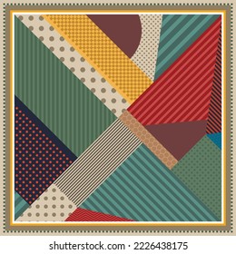 design for hijab or scarf
