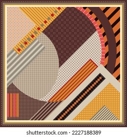 design for hijab or scarf