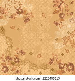 design for hijab or scarf