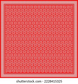 diseño para hijab o bufanda