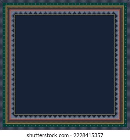 design for hijab or scarf