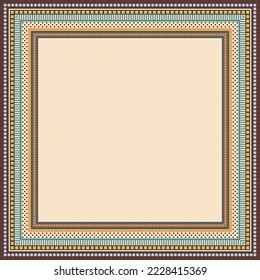 design for hijab or scarf