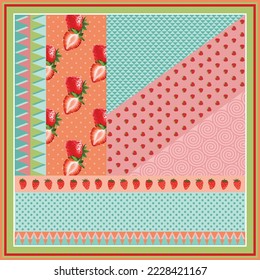 design for hijab or scarf