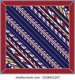 design for hijab or scarf