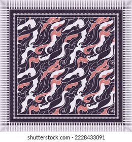 Design für Hijab oder Schal