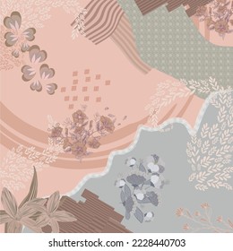 design for hijab or scarf