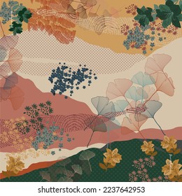 design for hijab or scarf