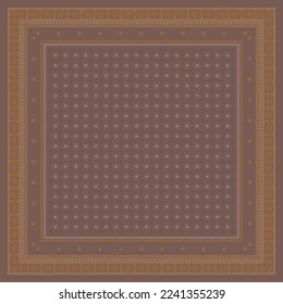 design for hijab or scarf