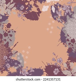 design for hijab or scarf