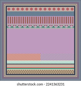 diseño para hijab o bufanda