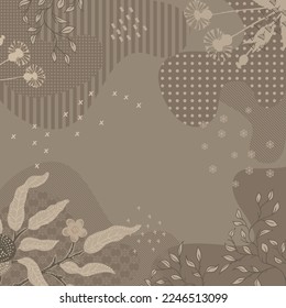 design for hijab or scarf