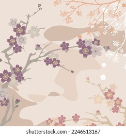 design for hijab or scarf
