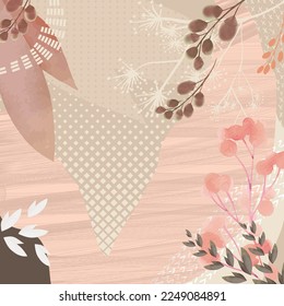 design for hijab or scarf