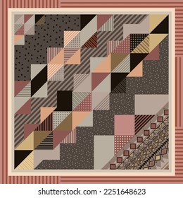 design for hijab or scarf
