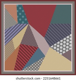 design for hijab or scarf