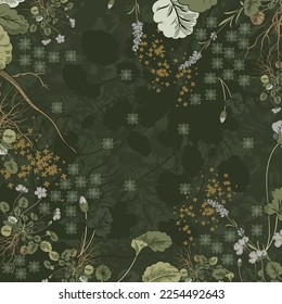 design for hijab or scarf