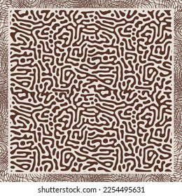 design for hijab or scarf
